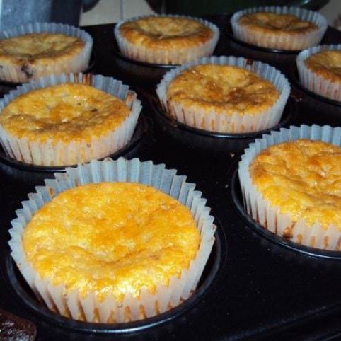 Banános muffin csokidarabkákkal  recept