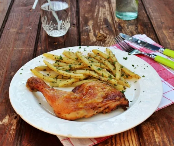 Csirkecomb szezámmagos zöldbabbal recept