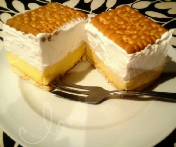 Villámgyors házi krémes - sütés nélkül! recept