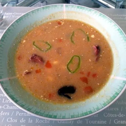 Csülkös bableves recept