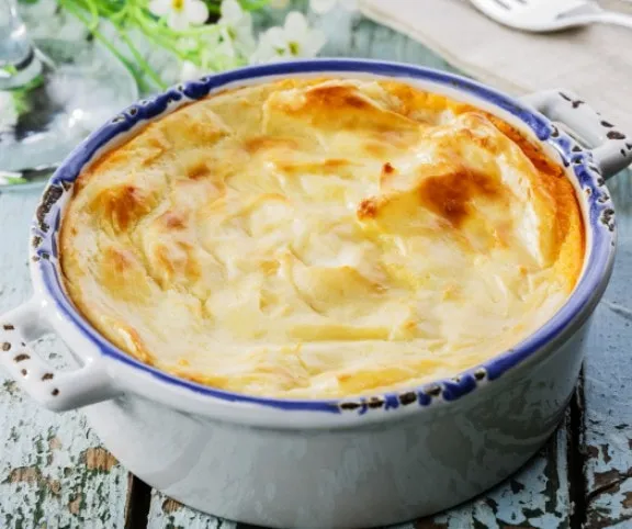 Egytálétel maradék krumplipüréből recept