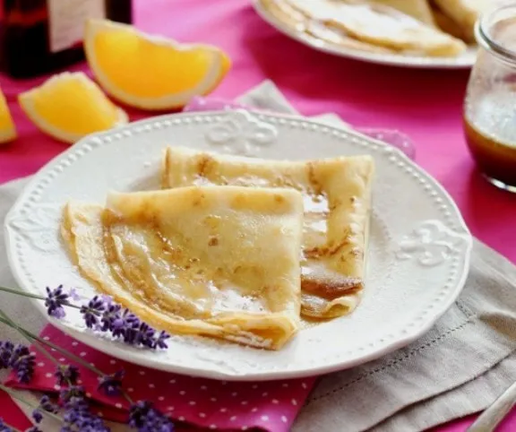 Crepe suzette recept