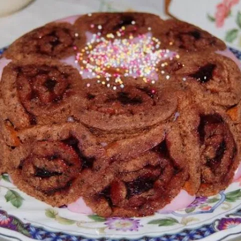 Áfonyalekváros Charlotte recept