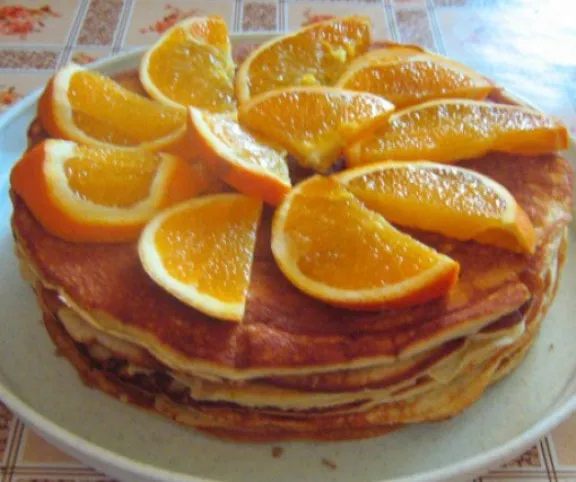 Gesztenyés palacsintatorta recept