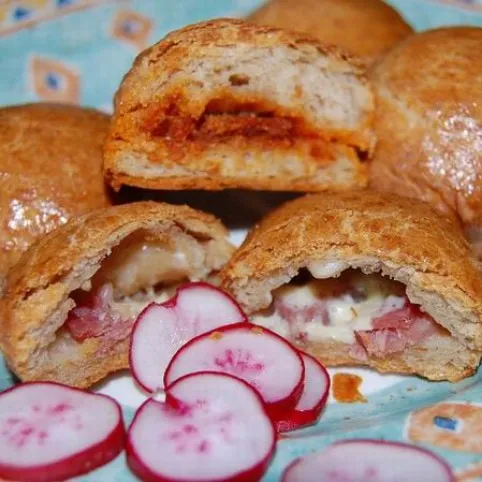 Piknik pite (töltött pogácsa) recept
