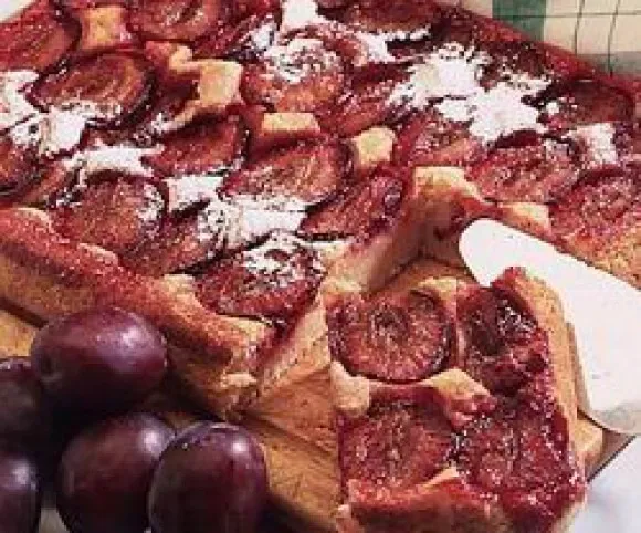 Szilvás-túrós lepény recept