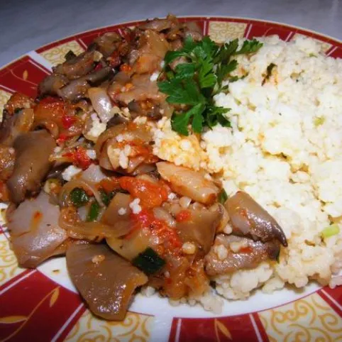 Gombaragu kuszkusszal recept