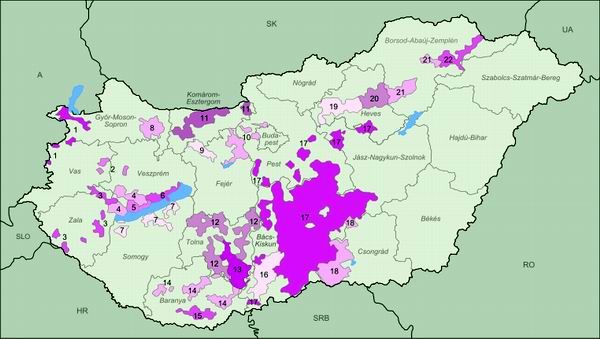 Magyarország borvidékei (forrás: Wikipédia)