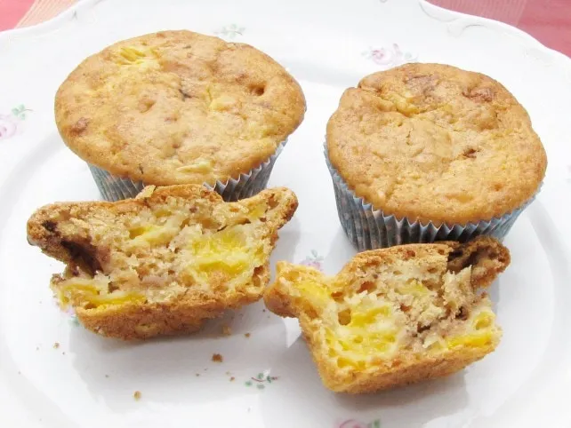 Szaloncukros-narancsos muffin recept
