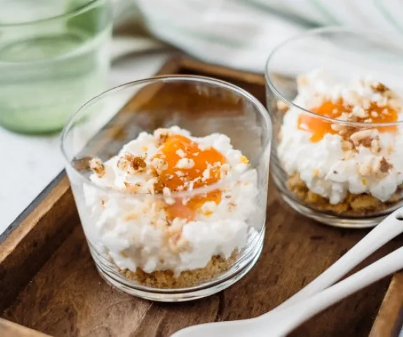 Rákóczi túrós pohárkrém - diétás recept! recept