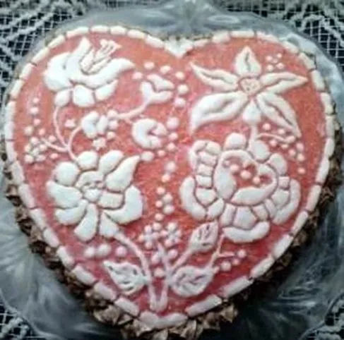 Hímzett torta recept