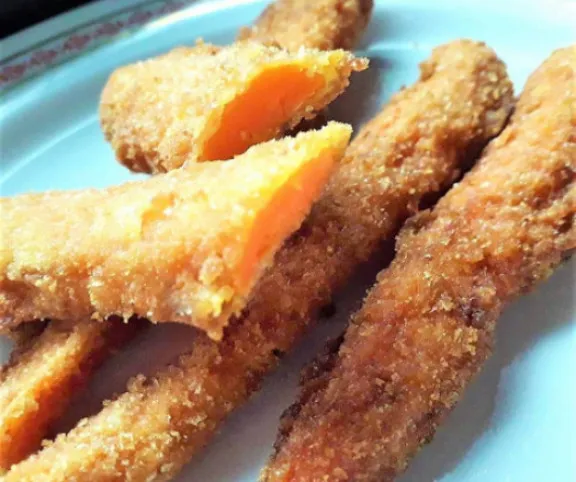 Ropogós bundában sült sárgarépa recept