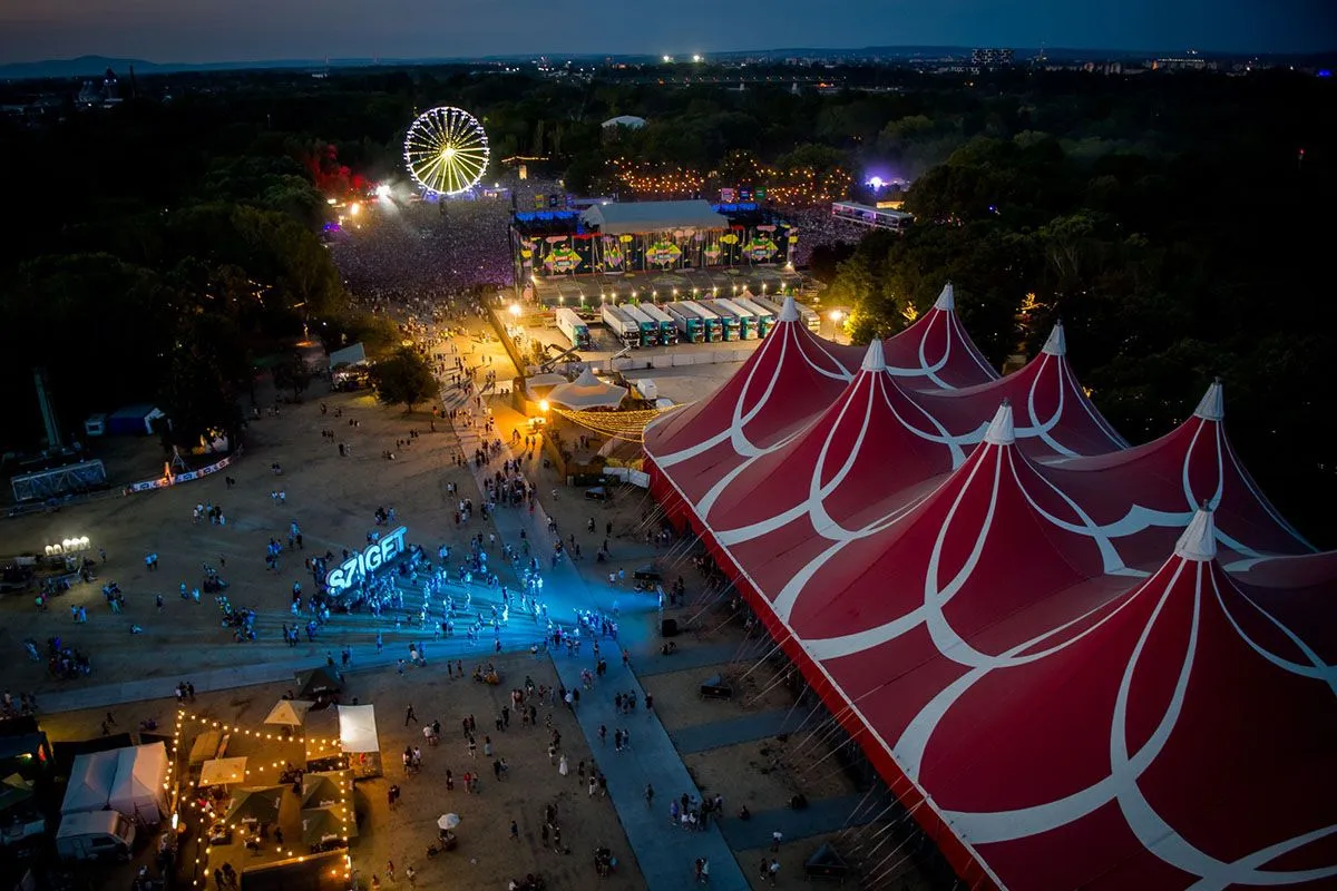 Sziget Fesztivál /Fotó: Besenyei Gergely