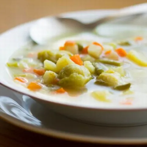 Kelbimbóleves recept