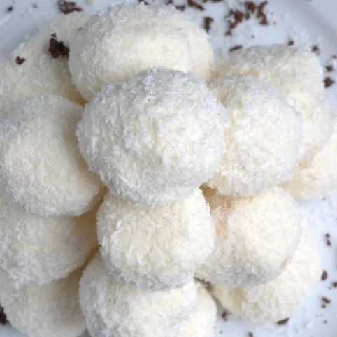 Fehér kókuszgolyó II. recept