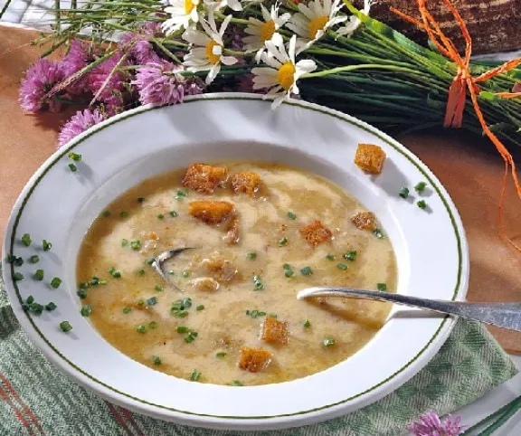 Bajor kenyérleves recept