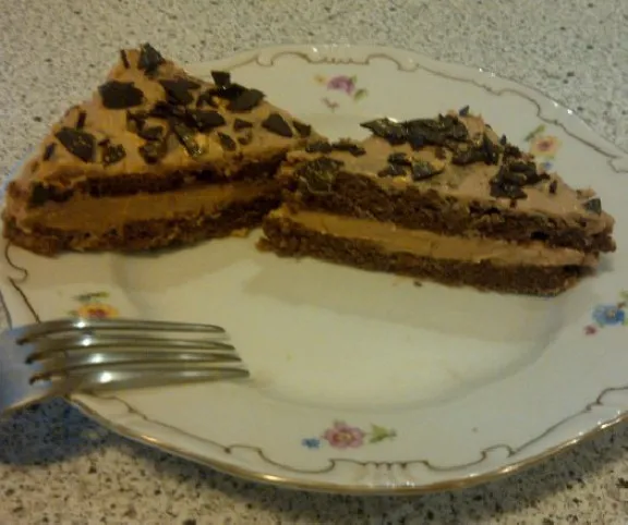 Karamelles háromszögek recept