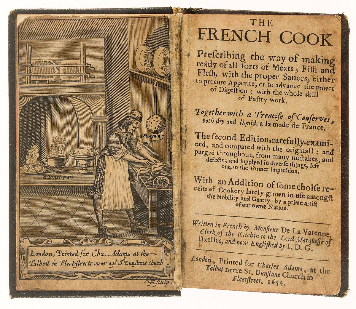 The Art of Cookery Made Plain and Easy receptkönyv 1747-ből /Fotó: Northfoto