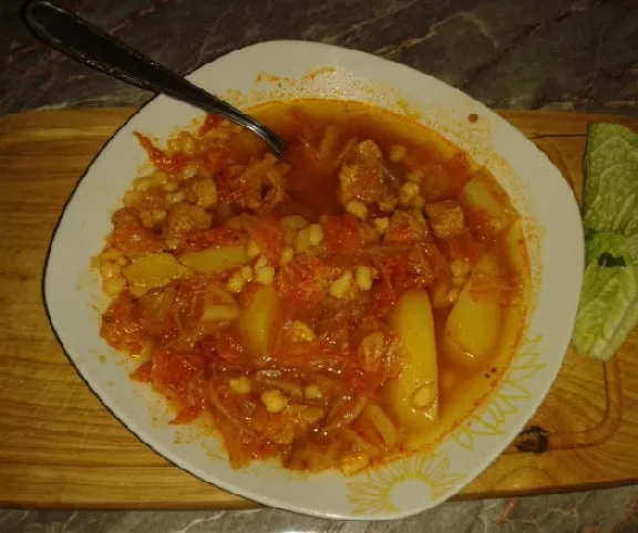 Nyírségi gulyás  recept
