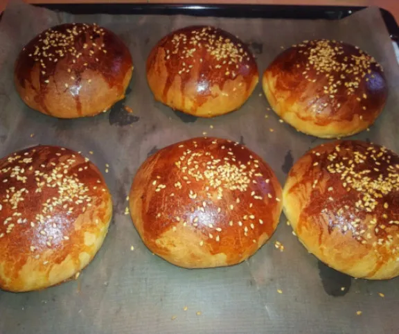 Édes-szezámmagos marokkói zsemle recept