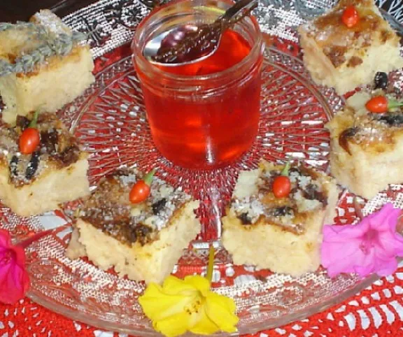 Goji bogyós-levendulás piskóta recept