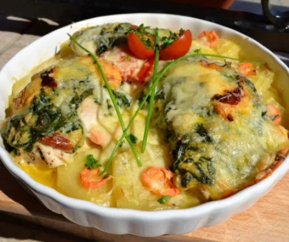 Csirkemell gazdagon recept