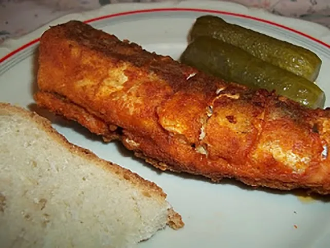 Egyszerű sült hekk törzsek recept