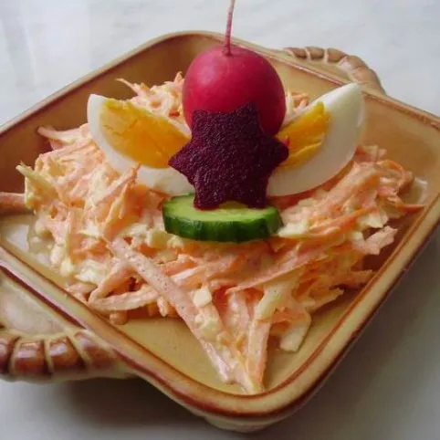 Fokhagymás répasaláta recept