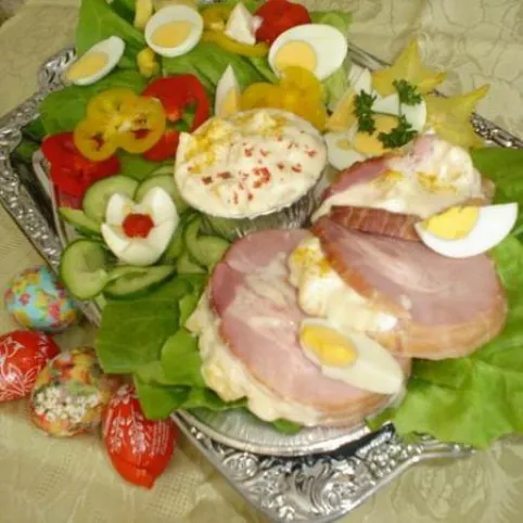 Ananászos töltött tarja recept