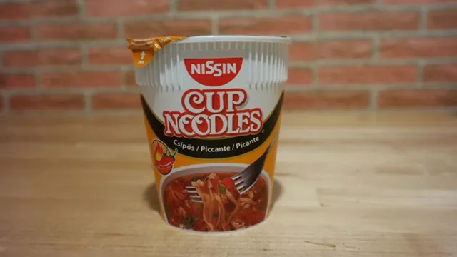 Nissin – Cup Noodles – Csípős