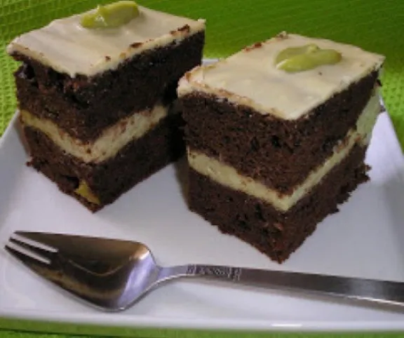 Avokádókrémes kávés szelet recept