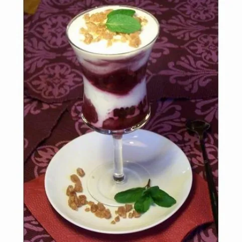 Szedres-rumos nyilem-nyalom (pohárkrém) recept