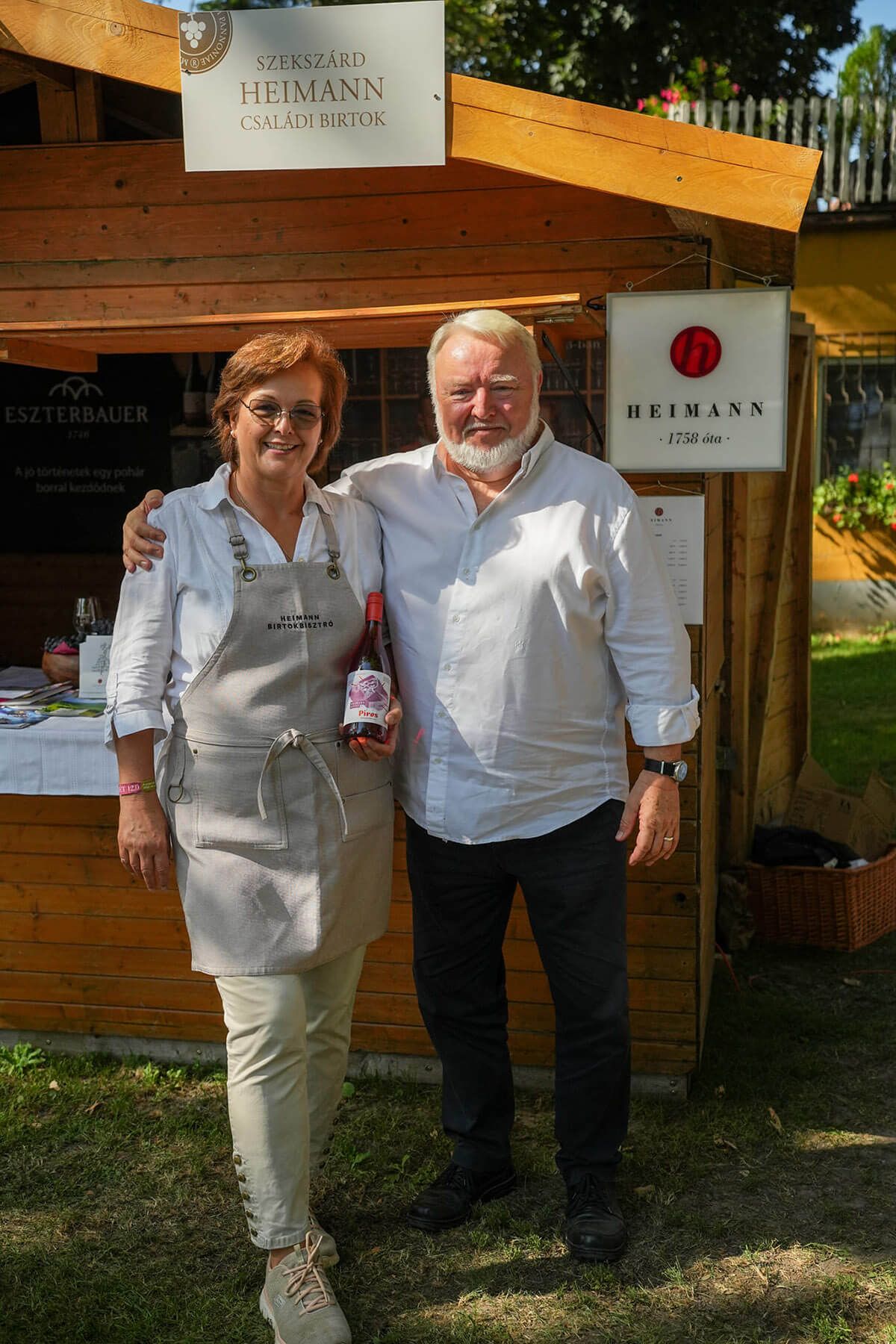 Heimann Ágnes és Heimann Zoltán az egyik legsikeresebb hazai borászatot vezetik /Fotó: Heimann pincészet - Facebook 