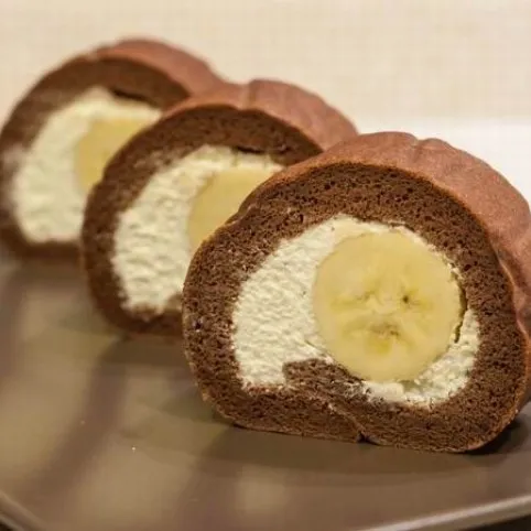 Banános piskótatekercs recept