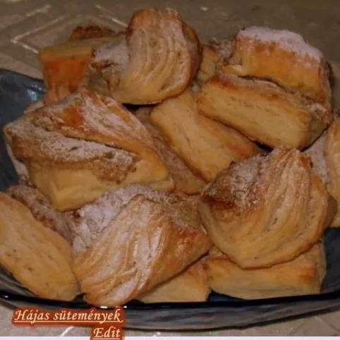 Hájas sütemények recept