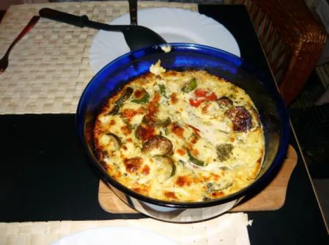 Mediterrán polenta recept