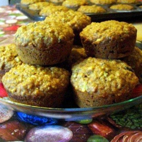 Fahéjas-cukkinis muffin recept