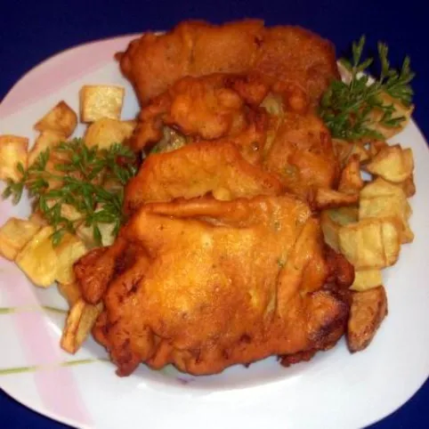 Sertésszelet sajtos bundában recept