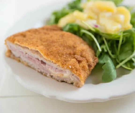 Cordon bleu klasszikusan  recept