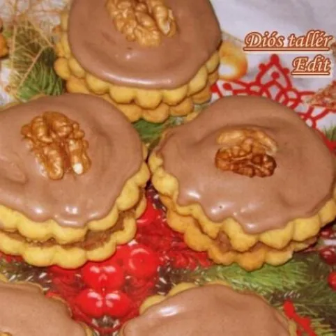 Diós tallér karácsonyra recept