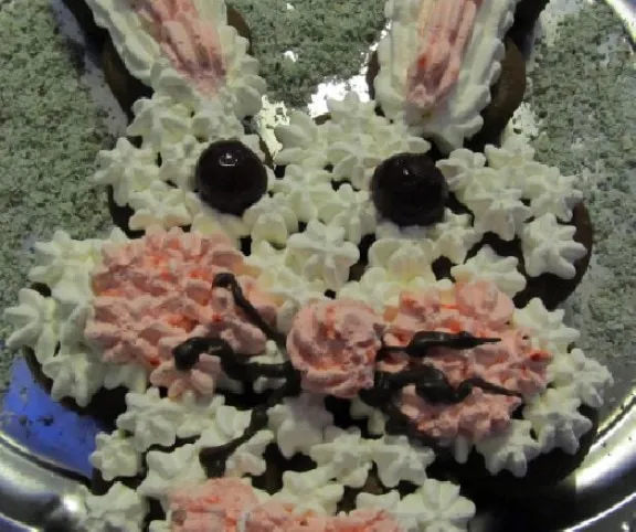 Nyuszimuffin tej-, gluténmentesen recept