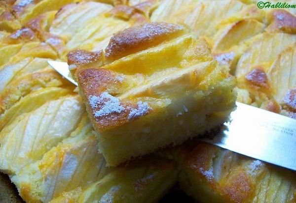 Apfelkuchen, azaz almás sütemény a javából