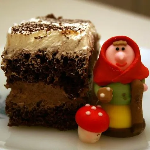 Trüffeltorta feketén-fehéren recept