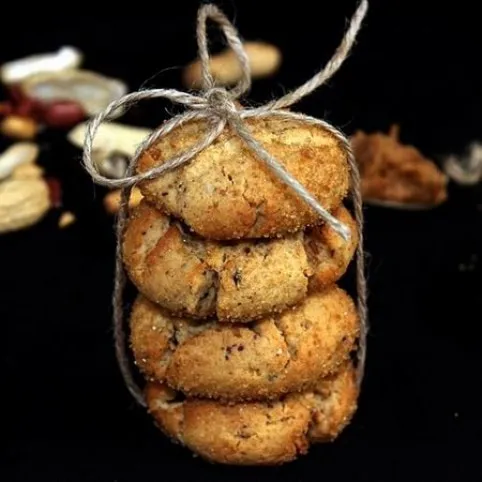 Mogyoróvajas-csokoládés keksz recept
