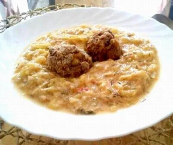 Tökfőzelék rántás nélkül recept