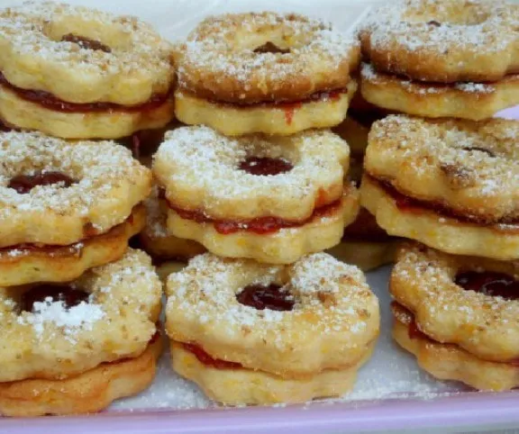 Linzer eperlekvárral recept