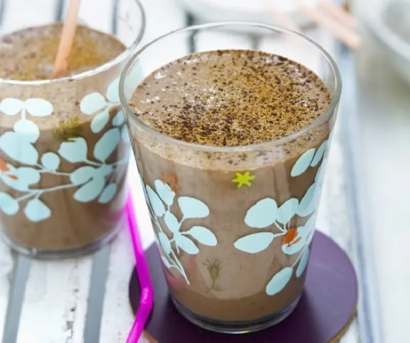 Csokis-banános smoothie recept