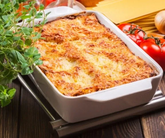 Csípős zöldséges lasagne recept