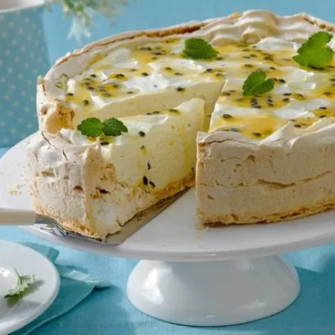 Maracujás túrótorta recept
