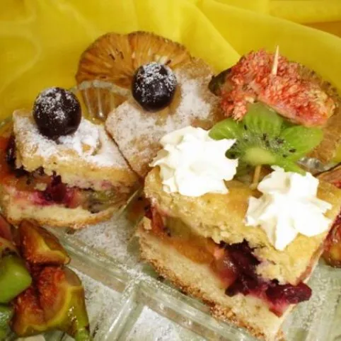 Nyári gyümölcsös pite recept